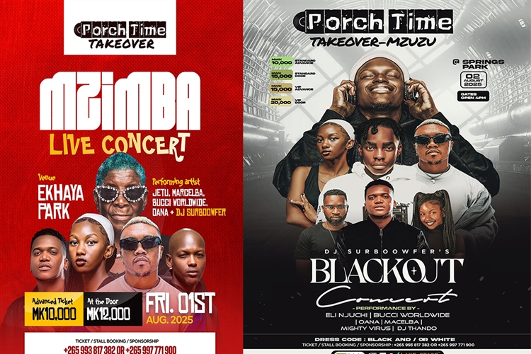 Porch Time Takeover Presents